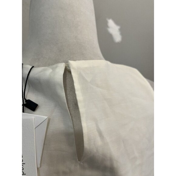 Naked Zebra Peplum Hem Sleeveless Blouse Size Small - Picture 6 of 11